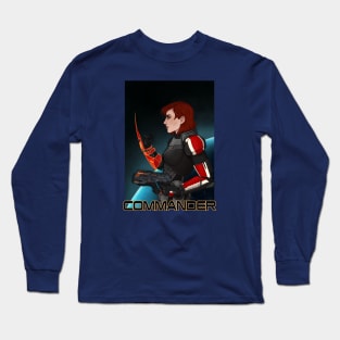 Commander Jane Shepard Long Sleeve T-Shirt